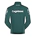 Pelmark 2021 Aston Martin F1 Official Team Softshell, Green, Large
