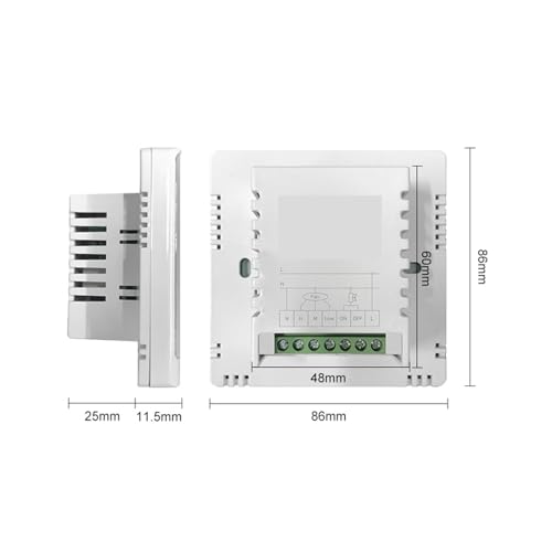 Thermostat intelligent programmable pour climatiseur central