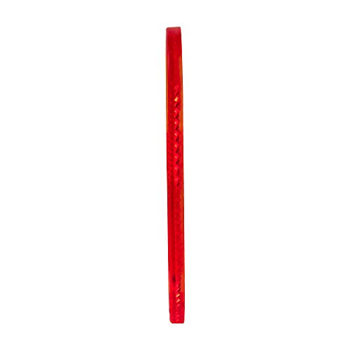 Blazer International B278SRW Oblong Stick-On Reflectors, Red, 2 Pack