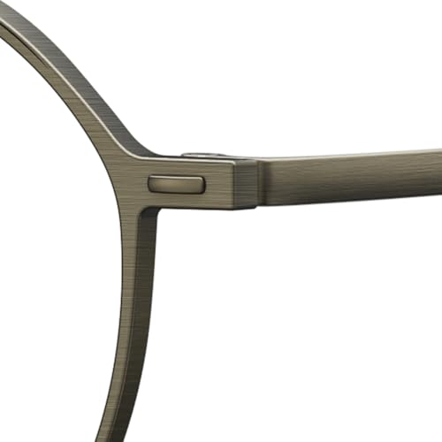 Image of BOLON Lightweight Full Titanium Round Eyeglass Frames BT1559 Meridian 48mm | Exclusive Eyewear Brand of EssilorLuxottica