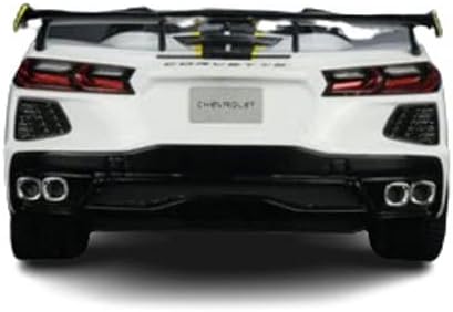 2021 Chevy Corvette Stingray, White RAR18017-1/18 Scale Resin Car