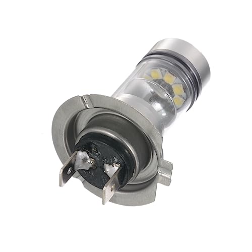 MAGICLULU Ampoules Led H7 Voiture 100w 20 Led Lumière Blanche 2 Pièces Feux Antibrouillard Universels Haute Luminosité 1000 Lm Longue Durée Conduite Sécurité