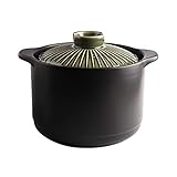 Clay Pots for Cooking Mec Clay Cookware Natural Terracotta 3 Specifications (Size : 4.2L)