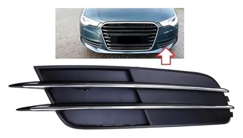 Grilles calandre avant pour A6 C7 2011-2014 pour réparer un cache antibrouillard cassé