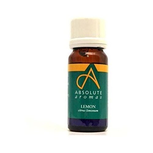 Absolute AromasLemon Essential Oil 10ml - 100% Pure, Natural, Undiluted, Vegan and Cruelty-Free - for use in Diffusers and Aromatherapy Blends