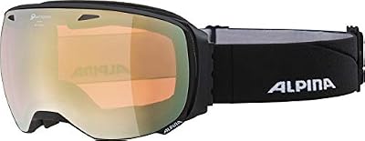 ALPINA Unisex - Adultos, Big Horn Q-Lite Gafas de esquí, Black Matt, One Size