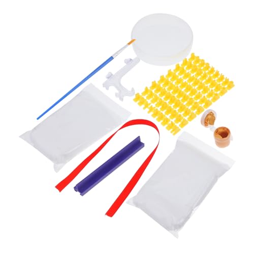 SUPVOX Baby Footprint Ornament Baby Handprint Ornament Kit 1 Set Baby Hand Footprint Kit DIY Baby Keepsake Wall Display