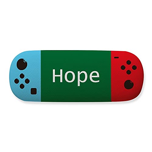 Étui de rangement pour lunettes avec message inspirant pour un quotidien serein