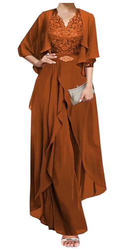 2 Pieces Mother of The Bride Pant Suits for Wedding Plus Size Wedding Guest Mother of Groom Pant Suits Formal