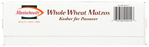 Manischewitz Whole Wheat Matzos, 10 Oz #TOP2