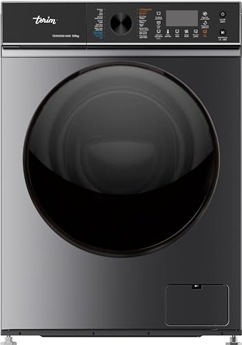 Terim TERWD9614MS 9Kg Washer / 6Kg Dryer Combo 1400 RPM LED Display Inverter Motor 16 Programs A+++ Energy Rating Delay Timer Dark Silver Finish