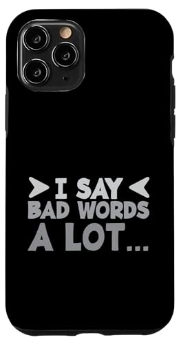 ������D�� ����Ȍ��t �ʔ��� I Say Bad Words A Lot �X�}�z�P�[�X iPhone 11 Pro �p