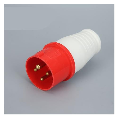 Conector de alimentación 32A 4 pines IP44 evita cortes trifásicos 4
