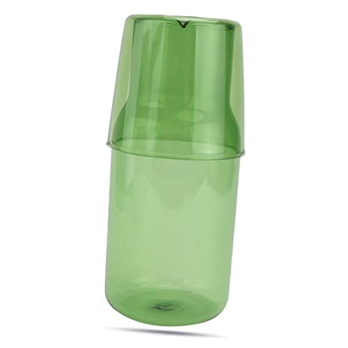 TOPBATHY Set Di Caraffe in Da 500 Ml Di Marca Britannica Caraffa Per Acqua Da Tavolo Forniture Per Dormitori Elegante Caraffa Da Comodino Pratica