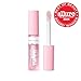 COVERGIRL Clean Fresh Yummy Lip Gloss, Sheer, Natural Scents, Vegan Formula - 100 Let's Get Fizzical, 0.33 fl oz