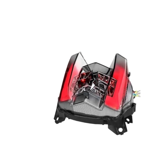 Luz trasera universal moto de parada LED 12V freno rojo