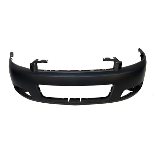Image of FitParts Compatible with Chevrolet Impala 2006-2016 Front Bumper Cover | CAPA Certified, Primed, With Fog Light Holes, Sedan, Police, Ready to Paint, OEM 89025048, GM1000764
