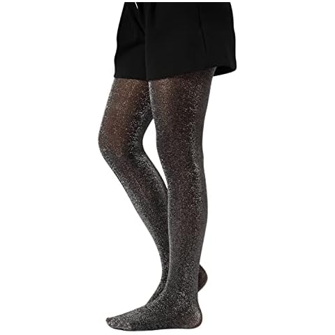 CALZITALY Children Tights, Girl’s Shiny Tights, Stretchy Elegant Pantyhose Cover