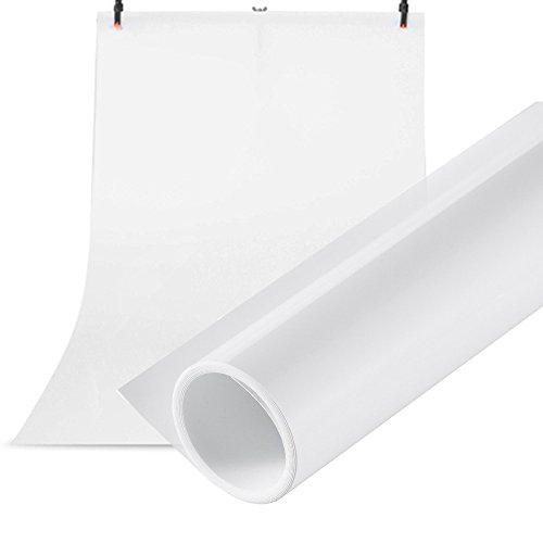 Selens 100X200CM 40X80INCH Photography Backdrop Paper Matte PVC Vinyl Seamless Background White