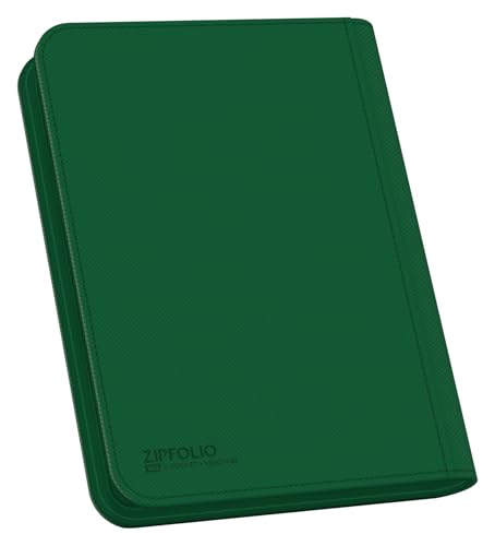Image of Ultimate Guard Zipfolio 160 - 8 Pocket Xenoskin Green