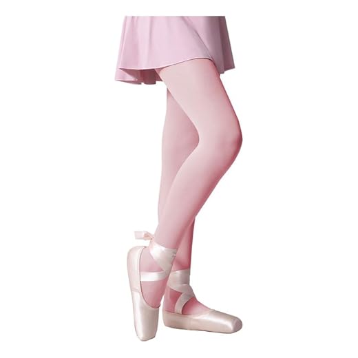 Meia Calça Infantil Ballet / Jazz Fio 40 Selene Com Elastano | Rosa | M