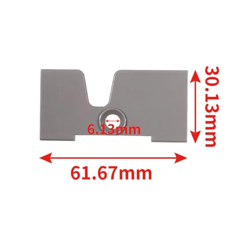 VHEUHZ Grau Komplett Türverschluss Kühlschranktürverriegelung Für RM7 Serie Wohnwagen Wohnmobil kompatibel mit Dometic Kühlschrank