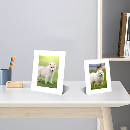 Antnest 5X7 Inch Paper Picture Frames With Easel,White Paper Photo Frame Cards,Diy Cardboard Photo Frame For Family Photos,Artwork,Office,Home Decoration 25Pcs #TOP5