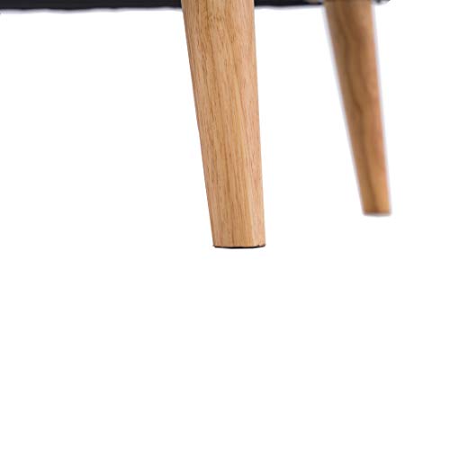 Critter Sitters Csvelchr Wingback Accent Chair With Wooden Legs, Dimensions: 31" (D) X 28.5" (W) X 37" (H), 22" (D) X 28" (W) X 23" (H), Teal Velvet #TOP6