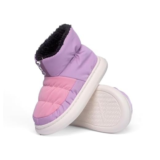 Pantufa Feminina Flowfa Mini Sport Lilás 25-26 | Design Moderno com Solado Antiderrapante | Conforto Ultra Leve ideal para qualquer ocasião