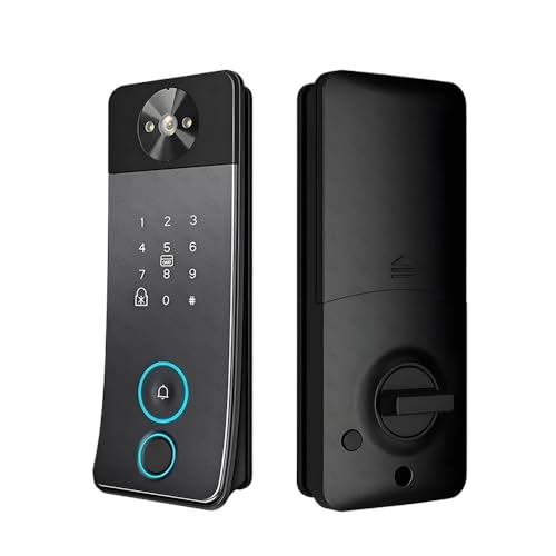 Serrure connectée Tuya avec empreinte et code pour sécuriser la maison - 2