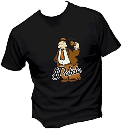 T-Shirt Uomo Cotone Basic 'Los Pollos' - Maglietta Divertente Humor, Super Vestibilità, Top Qualità, Made In Italy