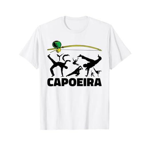 Jugadores Berimbau Capoeira Deporte y Danza Brasileño Capoeira Camiseta