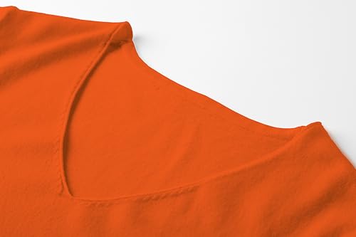 Image of DAIMIDY Women's Short Sleeve Sweaters Lightweight Summer Sweater Casual Knit Pullover Tops