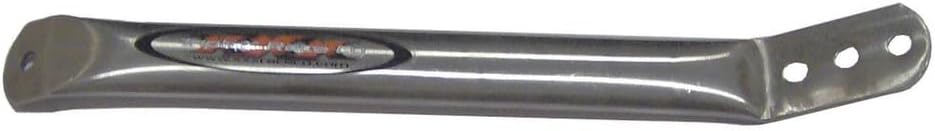 Part Synergy Replacement for Wing Strap - Nose - Aerodynamic - Adjustable - 7-1/2 to 6 in Adjustable Height - Chromoly - Polished - Triple X Sprint Car - Each Direct Fit