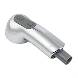 HEIBTENY Soffione estraibile cromato per rubinetto cucina Zedra Europlus, ugello di ricambio 46312IE0 46298IE0 con aeratore e getto doccia, flusso 0,75 GPM, per rubinetti 33.707 33.934
