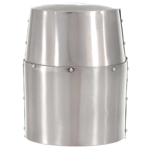 Casque de chevalier médiéval en acier, cadeau idéal pour GN
