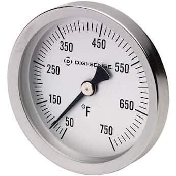 Digi-Sense Dual-Magnet Surface Thermometers: Range 50-750F