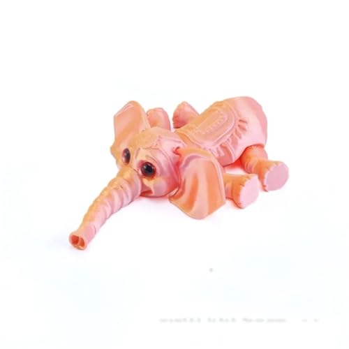 1PC PLA 3D �v�����g�ۃ��f�����֐߉��ۃA�N�V�����u�����n�ېl�`�f�X�N�g�b�v����(Pink)
