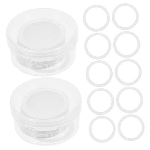 NULYLU 4sets Flute Membranes Pe Diaphragms for Flute Accessories Supplies Special Films 60pcs*4