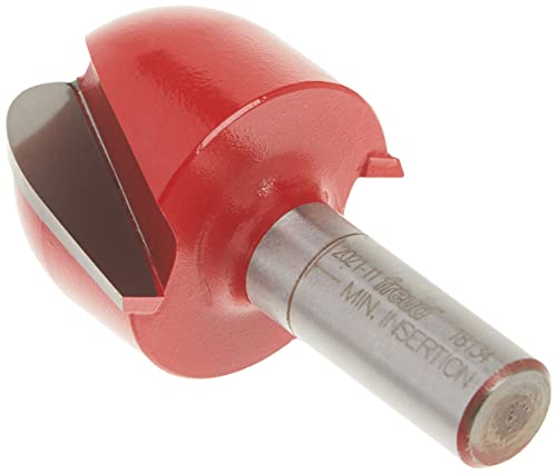 Freud 18-134: 3/4" Radius Round Nose Bit With 1/2" Shank, One Size, Perma-Shield Coating Red #TOP2