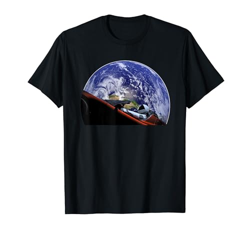 Starman Space and Mars Exploration T Shirt T-Shirt