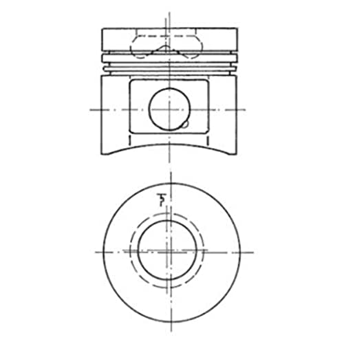 KS Kolbenschmidt 40 073 600 Motor Salas de alta resistencia para bloques de motor