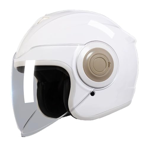 Casco de moto vintage retro jet universal para perimetro de 55-62cm 2