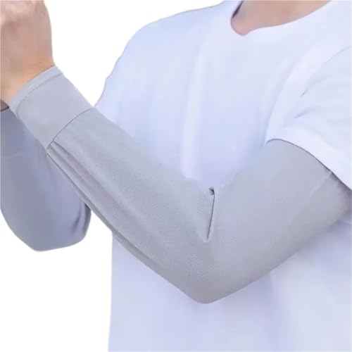 Guantes verano seda helada sueltos que evitan el calor en los brazos