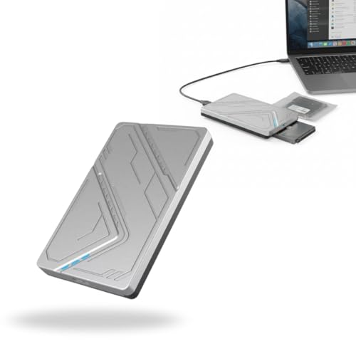 Case Gabinete Externo para HD 2.5 Polegadas, USB 3.0 SATA, 5 Gbps, DN-K800, com Cabo USB e Estojo