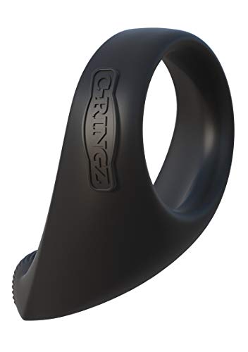 Anillo Negro Fantasy C-Ringz con estimulador Taint-Alizer de silicona