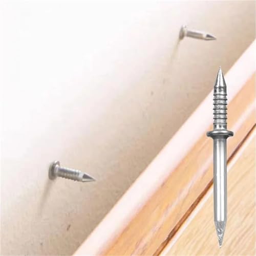Clavos Double Sided Nails 500PCS con doble cabeza para instalación de zócalos sin marcas miniatura 3
