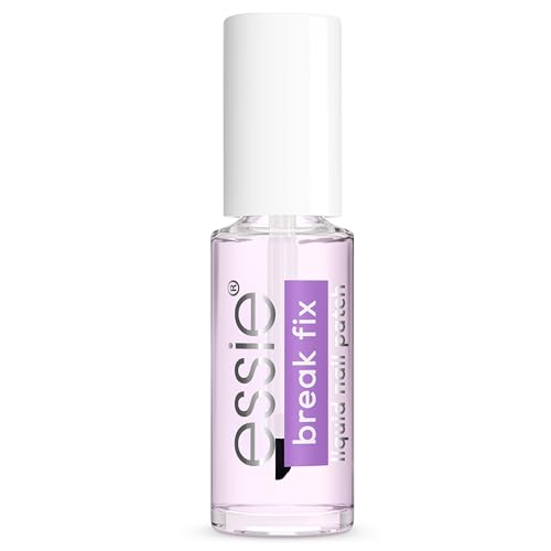 Essie Break Fix Liquid Nail Patch Nail Care Patches Broken Nails for Up to 5 Days Nail Repair For Broken Nails Liquid-to-Solid Technology Transparent Finish