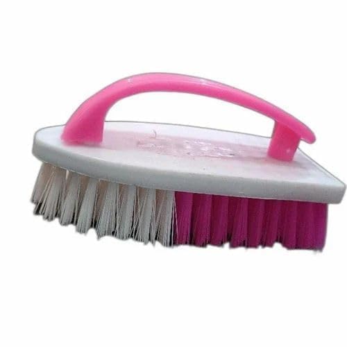 ARYANSH Shoppe Handheld Tile Cleaning Brush | (Iron-Shaped) Bristles for Bathroom, Kitchen & Floor Tiles | Sturdy, Easy Grip & Streak-Free Scrubber (Pack of 1)-picture-32