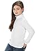 high5 solid Color Turtleneck 100% Cotton Size 7 White